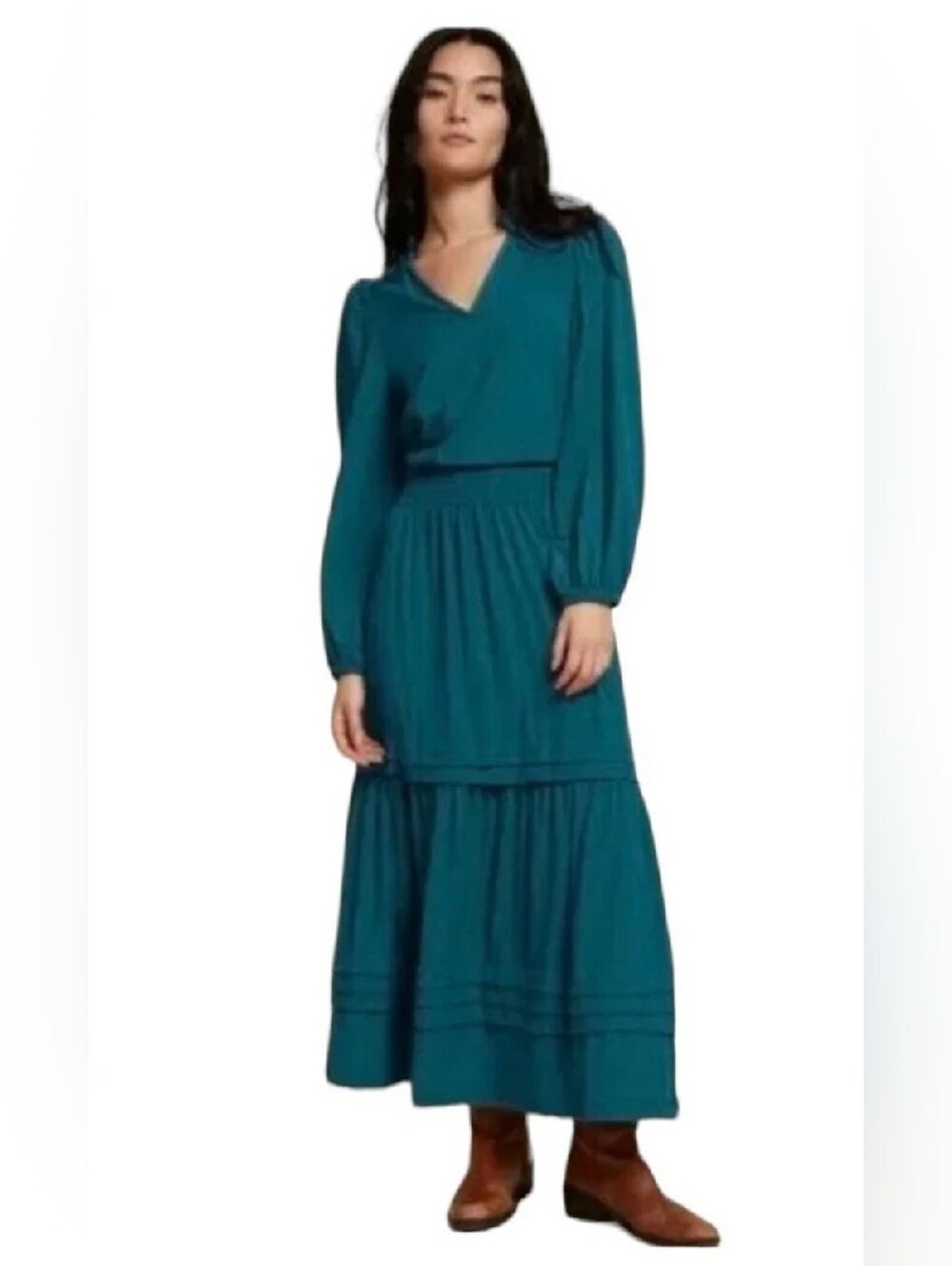 Nation LTD Esta Tiered Smocked Waist Dress